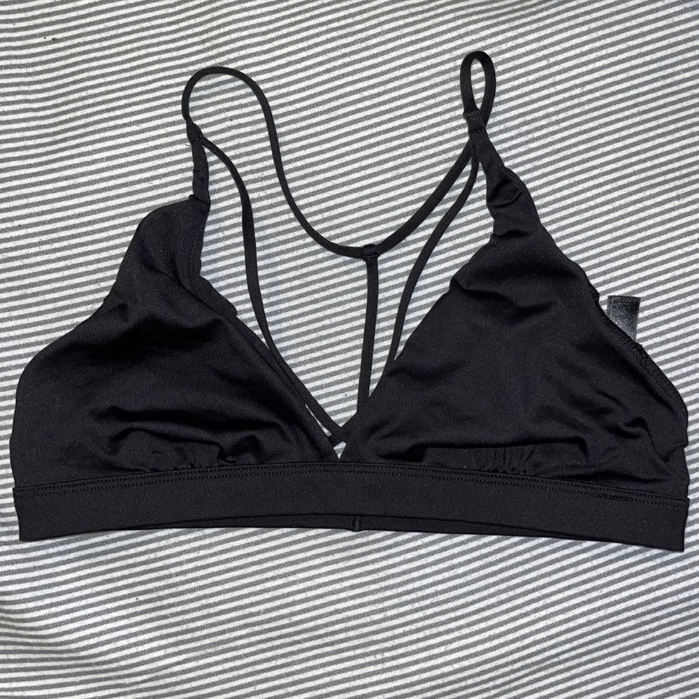 Black Victoria secret sport bra